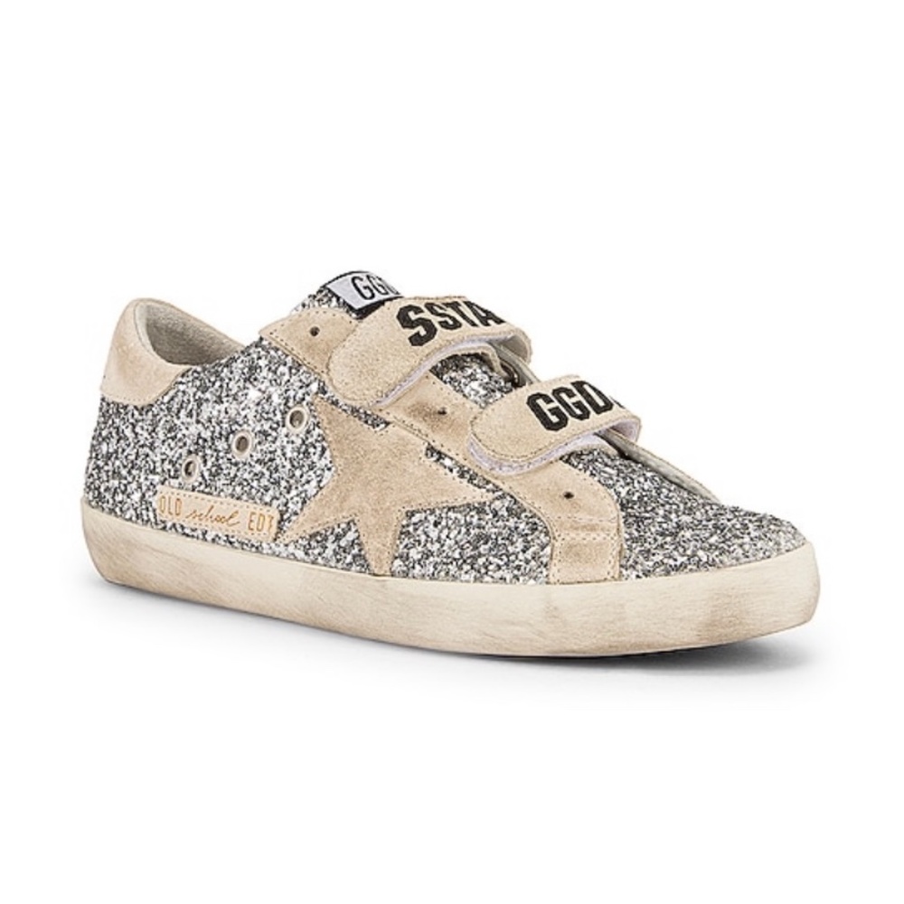 Golden Goose Old School Glitter Sneakers